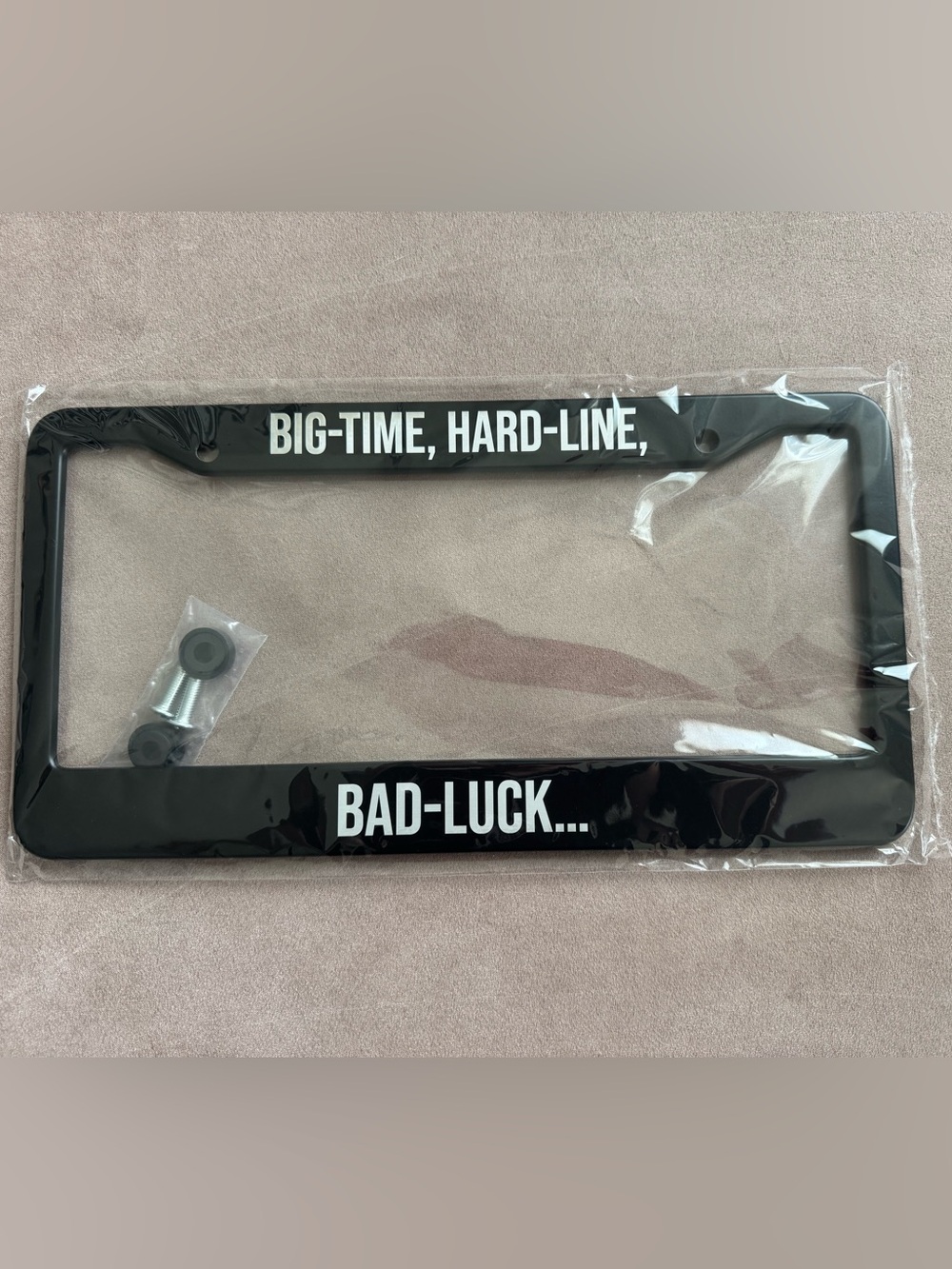 Nine Inch Nails “Wish” lyric license plate frame new in package lyrics - Picture 4 of 4